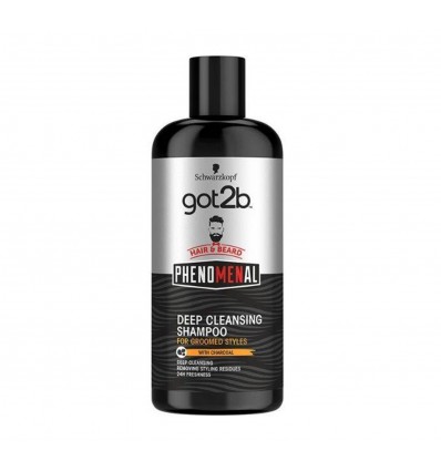 SCHWARZKOPF GOT2B PHENOMENAL DEEP CLEASING CHAMPÚ 250 ml