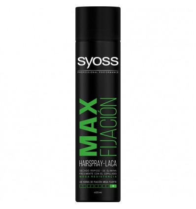 SYOSS MAX FIJACIÓN LACA 400 ml