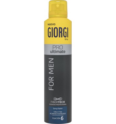 GIORGI FOR MEN PRO ULTIMATE 6 SPRAY FIJADOR 250 ml