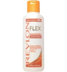 REVLON FLEX CHAMPÚ REESTRUCTURANTE CABELLO SECO 400 ml REVLON FLEX CHAMPÚ REESTRUCTURANTE CABELLO SECO 400 ml