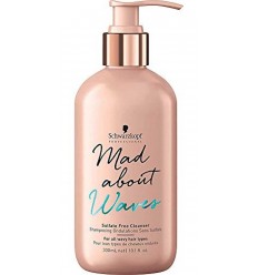 SCHWARZKOPF MAD ABOUT WAVES SULFATE FREE CLEANSER 300 ml