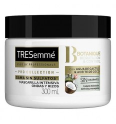 TRESEMME BOTANIQUE AGUA DE CACTUS & ACEITE DE COCO MASCARILLA INTENSIVA ONDAS Y RIZOS 300 ml