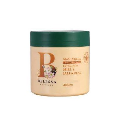 BELESSA MIEL Y JALEA REAL MASCARILLA SIN PARABENOS 400 ml