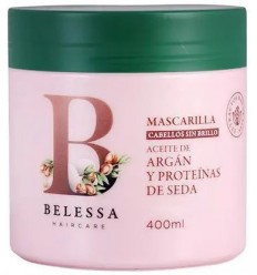 BELESSA ARGÁN Y PROTEINAS DE SEDA MASCARILLA 400 ml