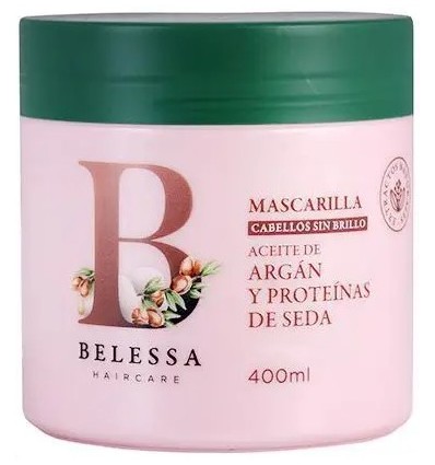 BELESSA ARGÁN Y PROTEINAS DE SEDA MASCARILLA 400 ml