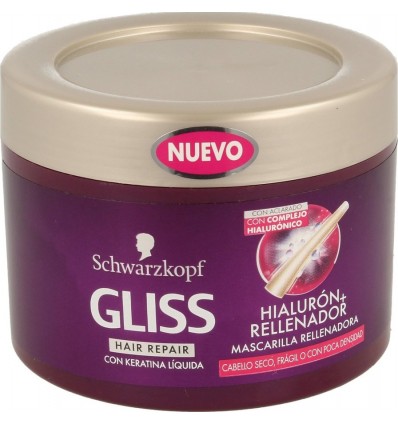 GLISS HIALURON + RELLENADOR MASCARILLA RELLENADORA 200 ml