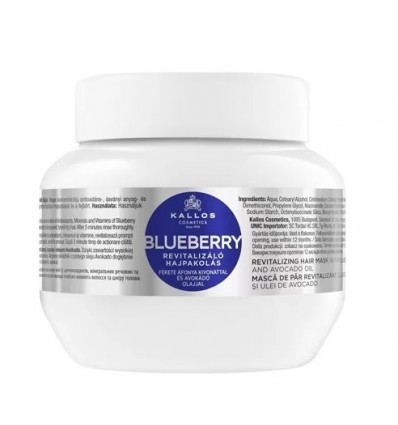 KALLOS BLUEBERRY REVITALIZING HAIR MASK 275 ml