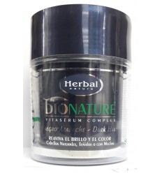 HERBAL BIO NATURE MASCARILLA DE COLOR NEGRO AZABACHE 300 ml