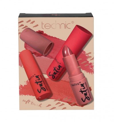 TECHNIC SATIN LIPSTICK SET