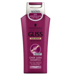 GLISS ONDE SATIN CHAMPÚ CON KERATINA LIQUIDA 2 X 250 ml