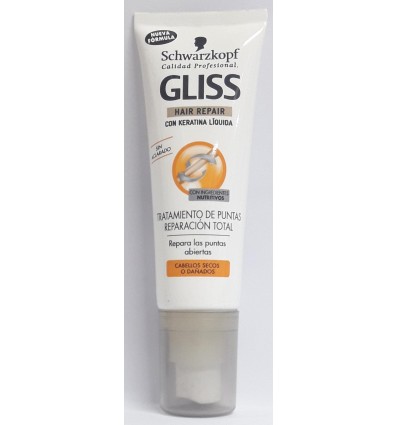 GLISS TRATAMIENTO DE PUNTAS REPARACIÓN TOTAL 50 ml