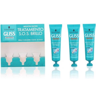 GLISS MILLION GLOSS S.O.S TRATAMIENTO BRILLO 3 X 20 ml