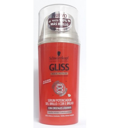 GLISS SERUM POTENCIADOR DE BRILLO CABELLOS TEÑIDOS 100 ml