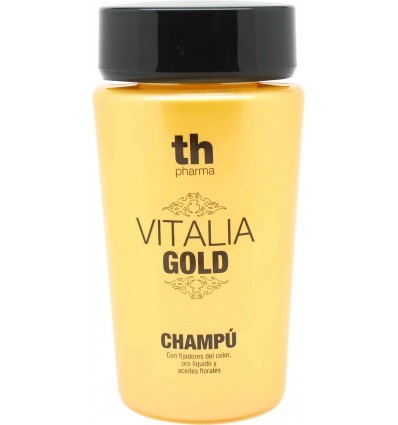 TH PHARMA VITALIA GOLD CHAMPÚ ORO LÍQUIDO Y ACEITES FLORALES 250 ml