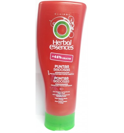 HERBAL ESSENCES PUNTAS SEDOSAS ACONDICIONADOR 250 + 110 ml