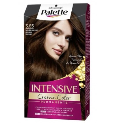 PALETTE INTENSE CREAM COLOR 3,65 CASTAÑO MEDIO CHOCOLATE