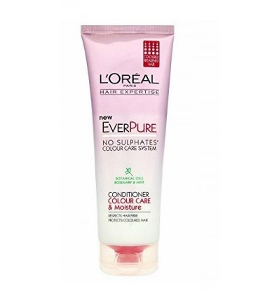 LOREAL EVER PURE COLOR & HIDRATACIÓN CREMA SUAVIZANTE SIN SULFATOS 250 ml