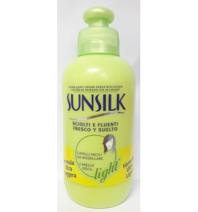 SUNSILK LOCIÓN DE PEINADO SIN ALCARADO LIGHT 200 ml