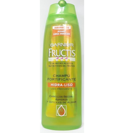 FRUCTIS CHAMPÚ FORTIFICANTE CABELLOS SECOS DIFICILES DE ALISAR 300 ml