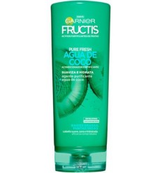 FRUCTIS AGUA DE COCO ACONDICIONADOR FORTIFICANTE RAICES GRASAS PUNTAS SECAS 250 ml