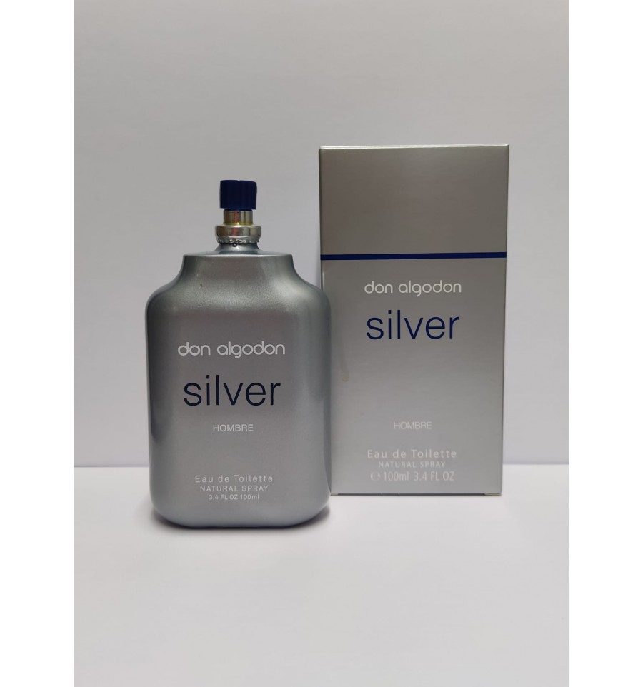 DON ALGODON SILVER HOMBRE EDT 100 ml SPRAY - Cosmetics & Co