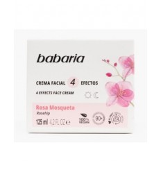 BABARIA ROSA MOSQUETA CREMA 4 EFECTOS XXL 125 ML BABARIA ROSA MOSQUETA CREMA 4 EFECTOS XXL 125 ML