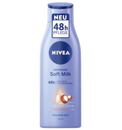 NIVEA SOFT MILK BODY LOTION 48 H 250 ml