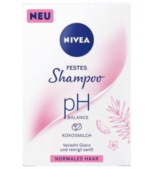 NIVEA PH BALANCE CHAMPÚ SÓLIDO LECHE DE COCO 75 g NIVEA PH BALANCE CHAMPÚ SÓLIDO LECHE DE COCO 75 g