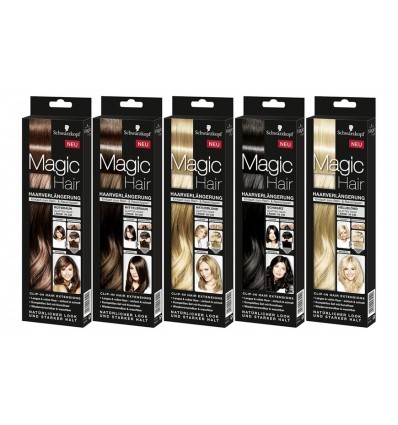 SCHWARZKOPF MAGIC HAIR EXTENSIONES NEGRO 35 cm