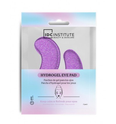 IDC INSTITUTE GLITTER EYE PADS PURPLE