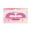 IDC INSTITUTE C SHAPED GLITTER EYE PADS PINK