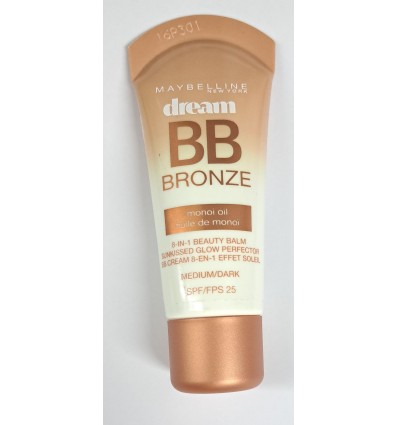 MAYBELLINE DREAM BRONZE BB 8 EN 1 EFFECT SOLEIL SPF25 MEDIUM 30 ml