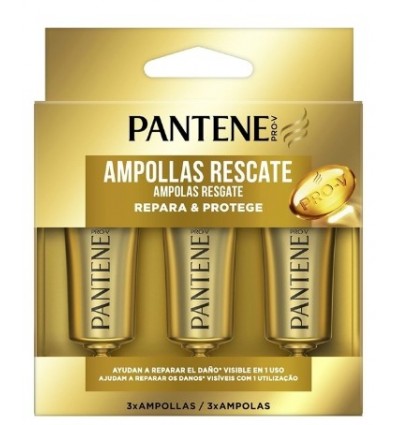 PANTÈNE rescate inmediato 1 min 3 ampollas 15 ml