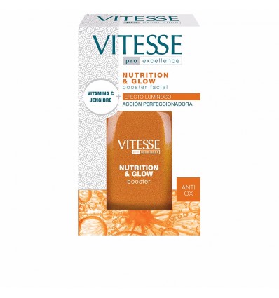 VITESSE NUTRITION & GLOW BOOSTER FACIAL EFECTO LUMINOSO VITAMINA C + JENGIBRE 30 ml