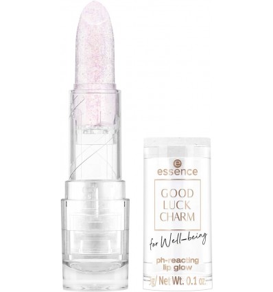 ESSENCE GOOD LUCK CHARM PH REACTING LIP GLOW 01 A KISS A DAY KEEPS 3 g