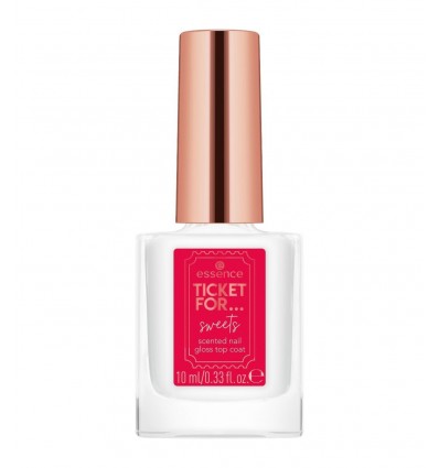 ESSENCE TICKET FOR .. SWEET GLOSS TOP COAT UÑAS 10 ml