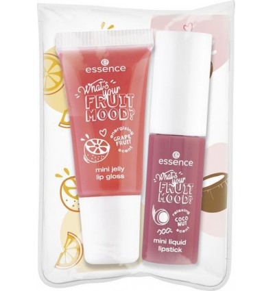 ESSENCE FRUIT MOOD MINI LIP SET