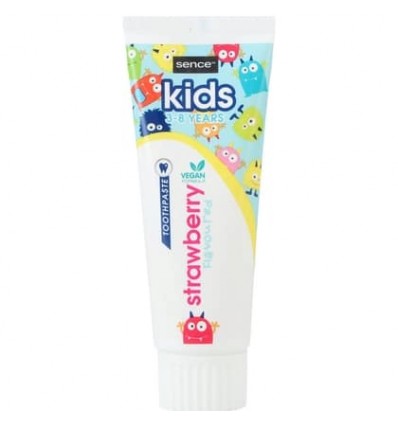 SENCE KIDS STRAWBERRY 3-8 AÑOS DENTÍFRICO 75 ml