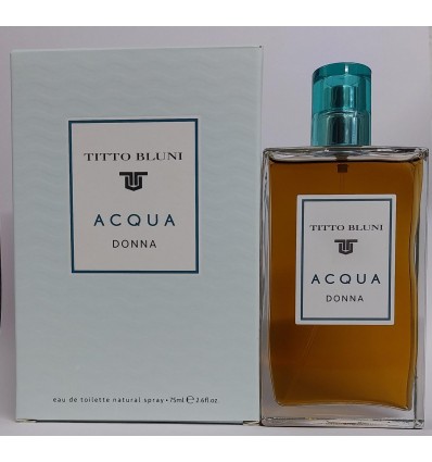 TITTO BLUNI ACQUA DONNA EDT 75 ml SPRAY