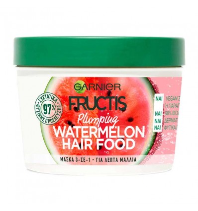 FRUCTIS HAIR FOOD SANDÍA MASCARILLA REVITALIZANTE 390 ml