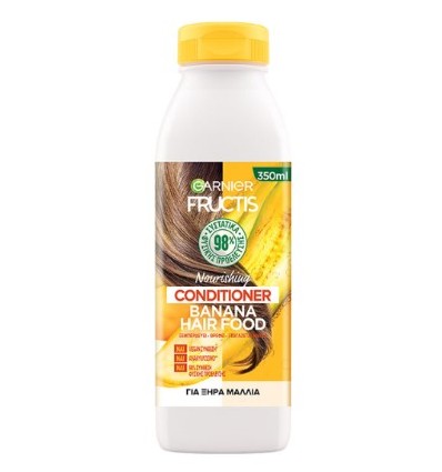 FRUCTIS HAIR FOOD BANANA ACONDICIONADOR ULTRA NUTRITIVA 350 ml