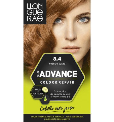 LLONGUERAS ADVANCE TINTE 8.4 COBRIXO CLARO