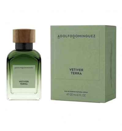 ADOLFO DOMINGUEZ VETIVER TERRA EAU DE PARFUM 120 ml SRAY hombre