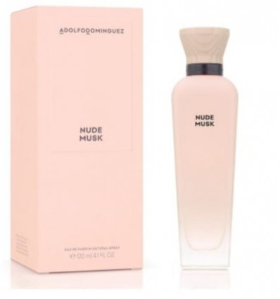 ADOLFO DOMINGUEZ NUDE MUSK EAU DE PARFUM 120 ml SPRAY mujer