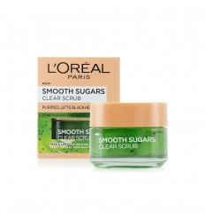 LOREAL exfoliante facial purificante a base de azúcares y semillas de kiwi 50 ml