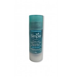 SIMPLE CHARCOAL STICK LIMPIADOR PURIFICANTE DETOX SIN PARFUME