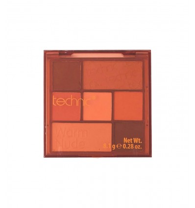 TECHNIC MATTE WARM NUDE paleta de pigmentos prensados 8,10 g Reg. 23539