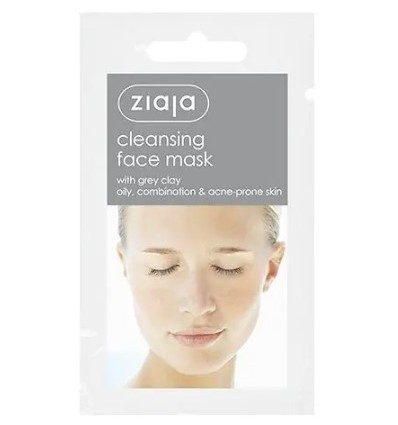 ZIAJA MASCARILLA FACIAL LIMPIADORA CON ARCILLA GRIS 7 ml