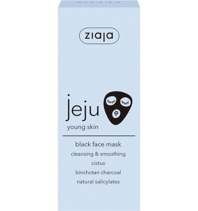 ZIAJA JEJU MASCARILLA FACIAL NEGRA 50 ml