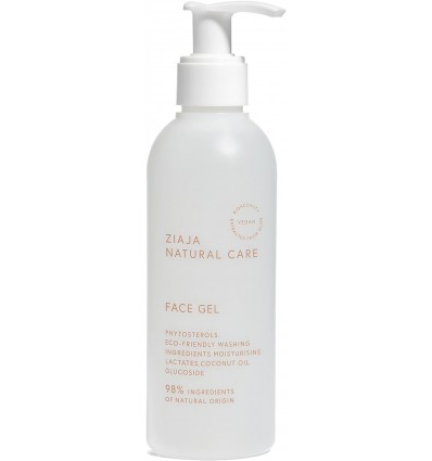 ZIAJA NATURAL CARE GEL LIMPIADOR FACIAL 190 ml